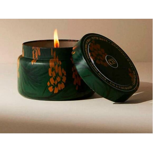 Anthropologie Other - Anthropologie Capri Blue Fir and Firewood Candle Tin